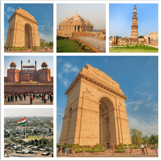 दिल्ली में घूमने के 5 प्रमुख स्थान